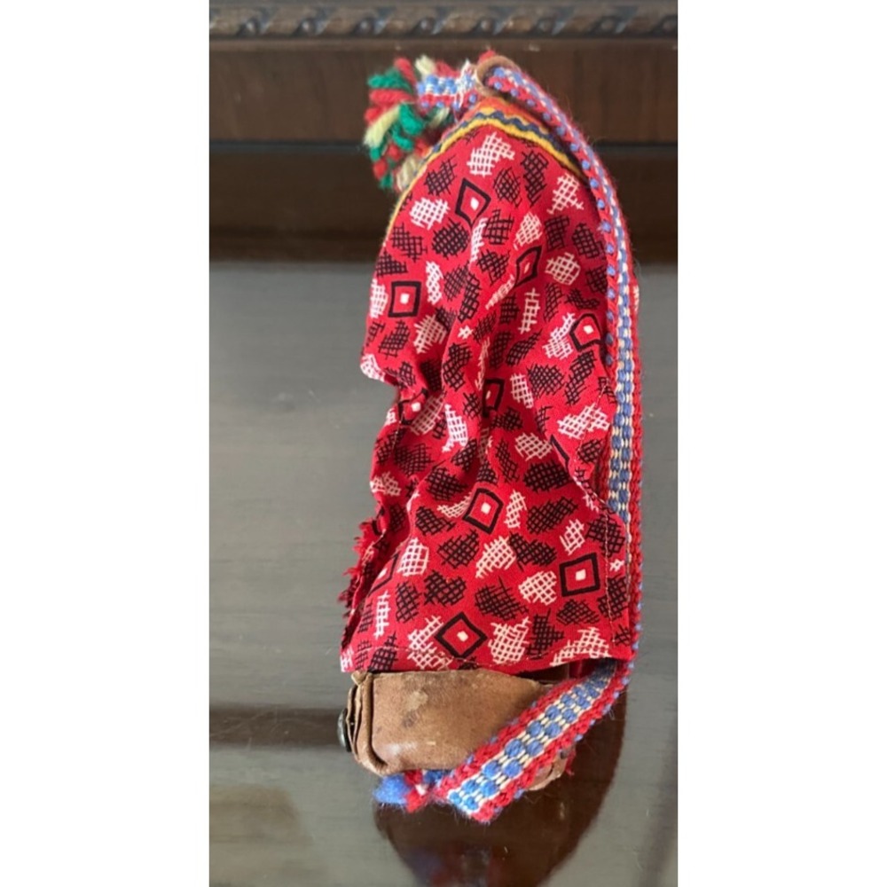 Antique Sami Laplander Doll Cradle Papoose Gietkka Hand Made Folk Indigenous Art - Picture 4 of 12